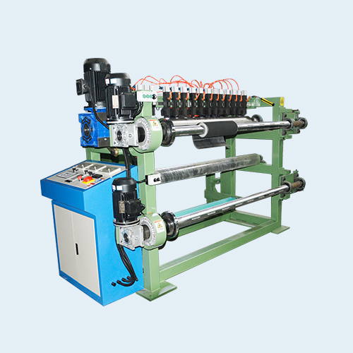 2. abrasive cloth jumbo roll slitting machine